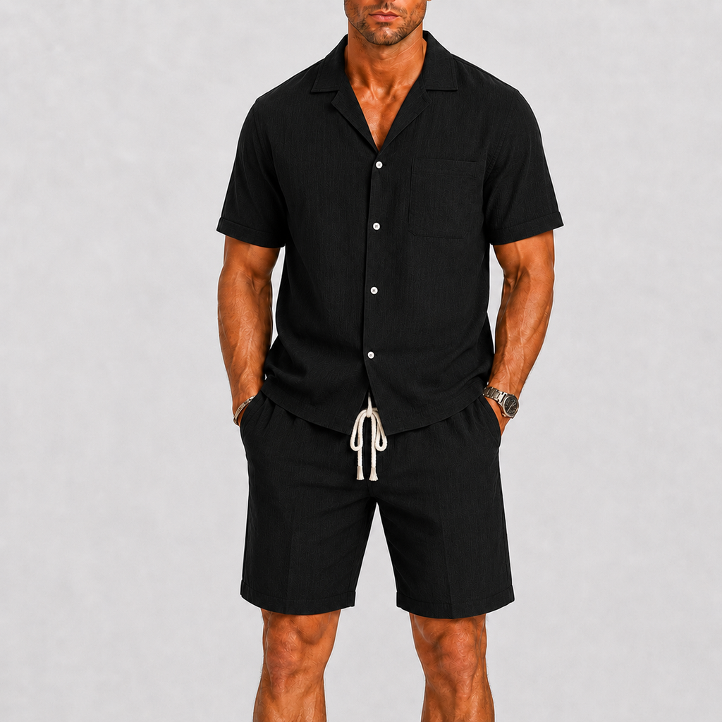 ENSEMBLE D’ÉTÉ DEUX PIÈCES POUR HOMME