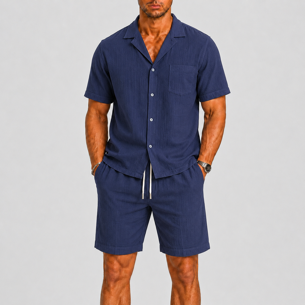 ENSEMBLE D’ÉTÉ DEUX PIÈCES POUR HOMME