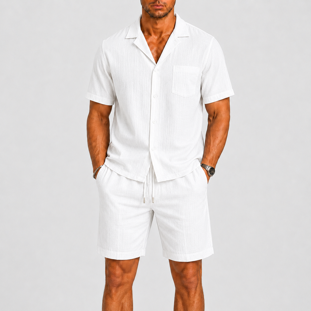 ENSEMBLE D’ÉTÉ DEUX PIÈCES POUR HOMME