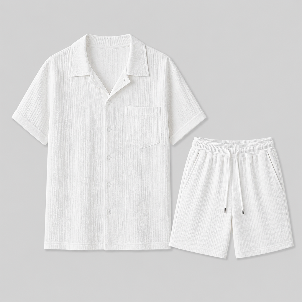 ENSEMBLE D’ÉTÉ DEUX PIÈCES POUR HOMME