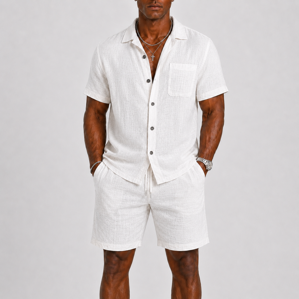 ENSEMBLE LIN D’ÉTÉ POUR HOMME