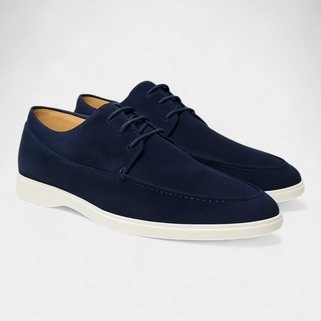 MOCASSINS À LACETS EN DAIM POUR HOMME