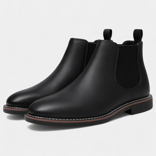 BOTTINES CHELSEA HOMME CUIR VACHETTE