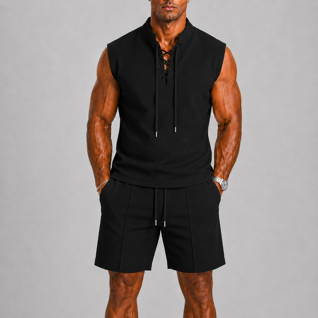 Ensemble Sans Manches et Short Homme