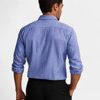 CHEMISE HOMME STYLE CARDIGAN À RAYURES