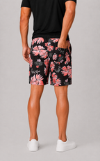 Short De Bain Homme Imprimé Hawaïen