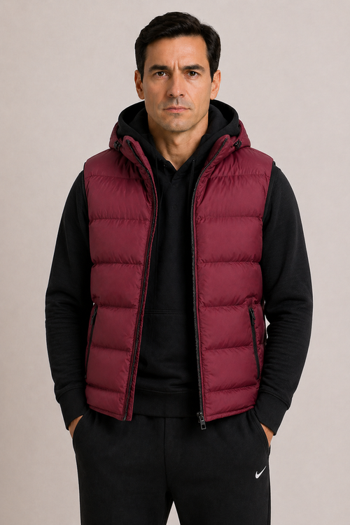 BODYWARMER MATELASSÉ HOMMES