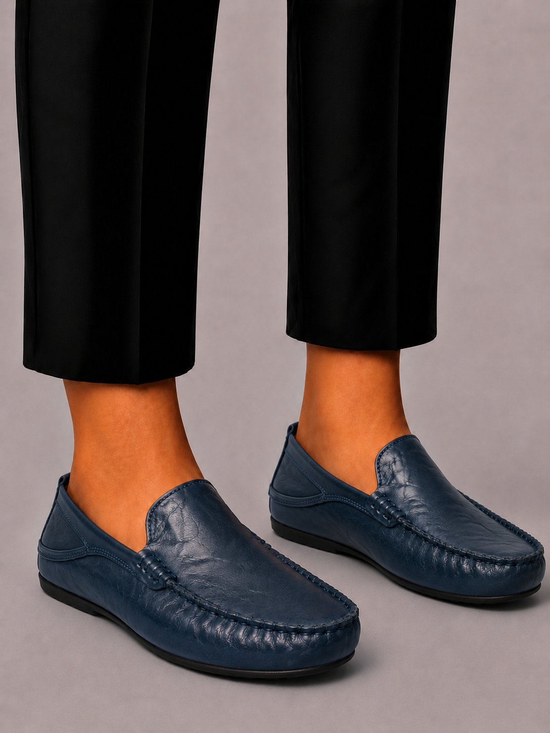 Mocassins Cuir Homme