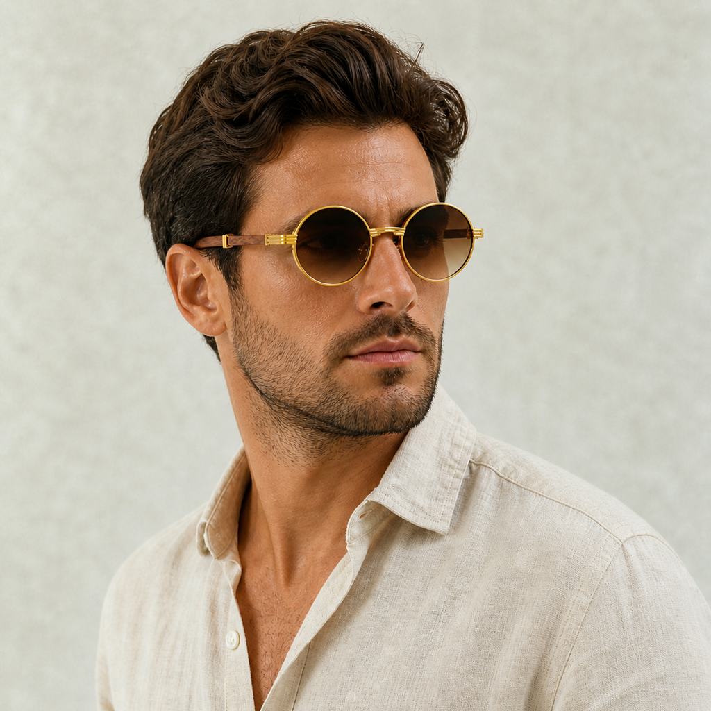 LUNETTES RONDES HOMMES