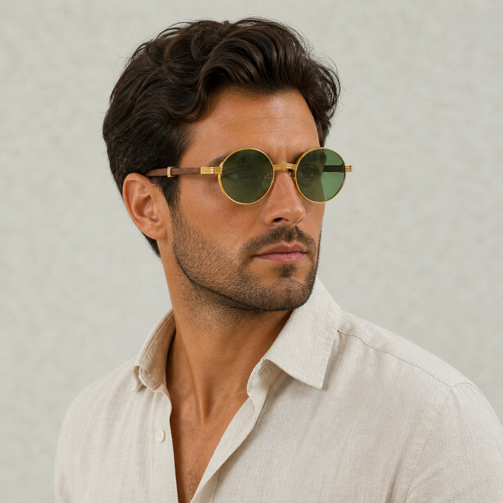 LUNETTES RONDES HOMMES
