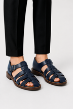 SANDALES CUIR HOMMES