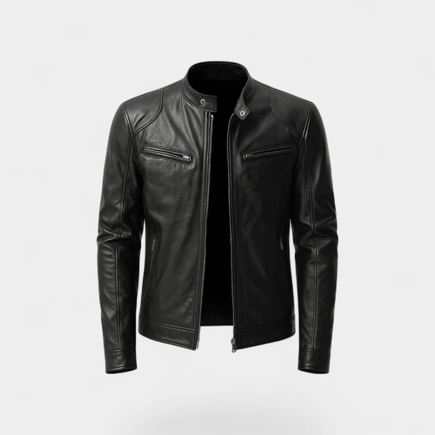 VESTE BIKER HOMME SIMILICUIR
