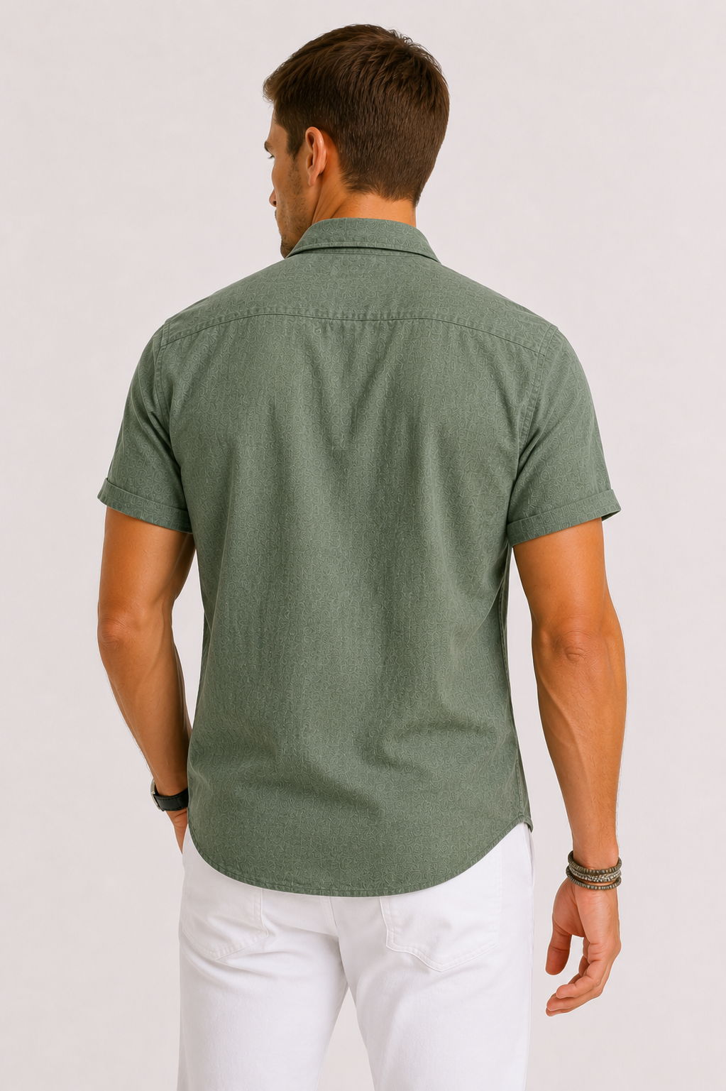 CHEMISE LIN HOMMES