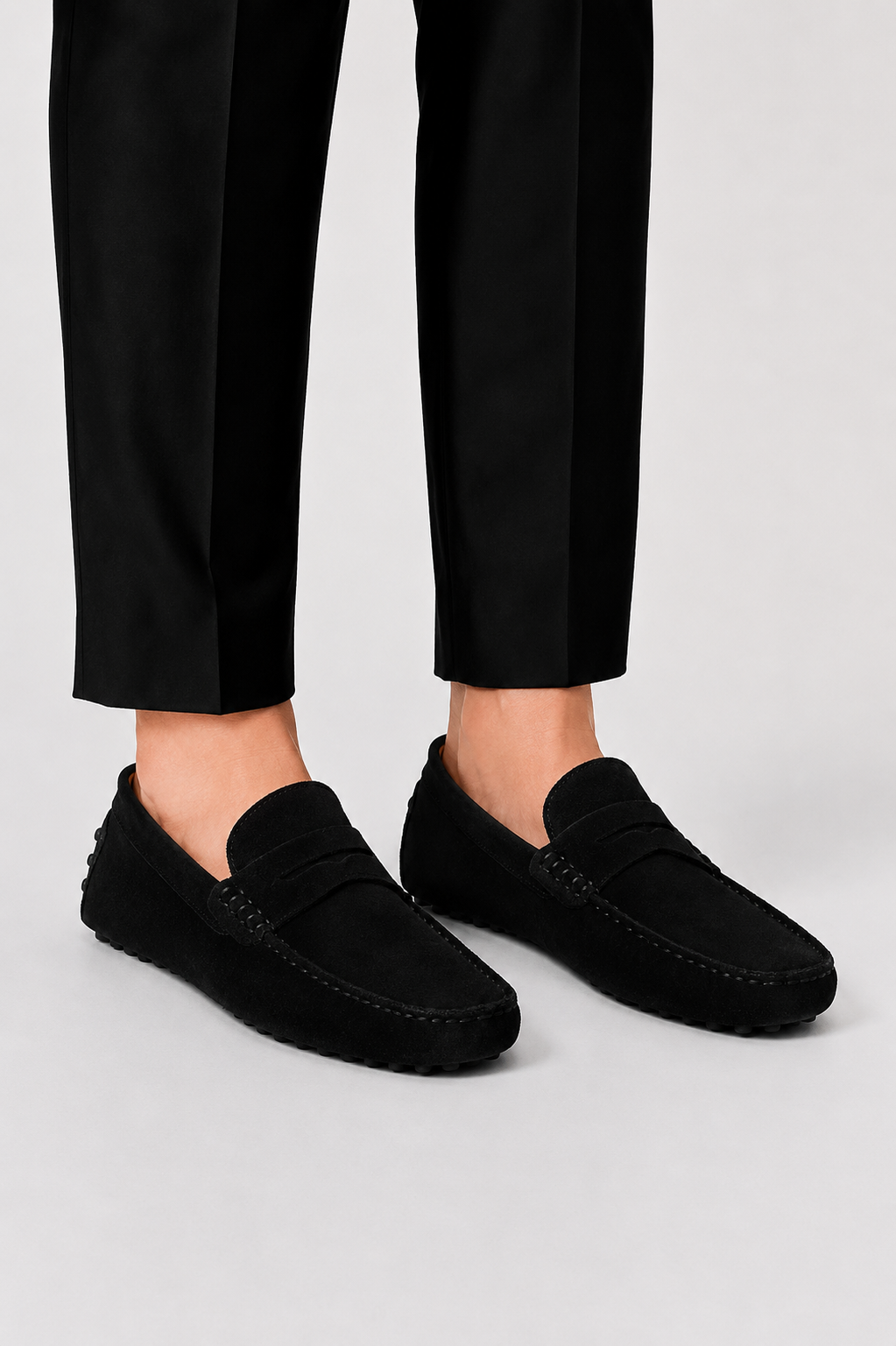MOCASSINS SUÈDE HOMMES