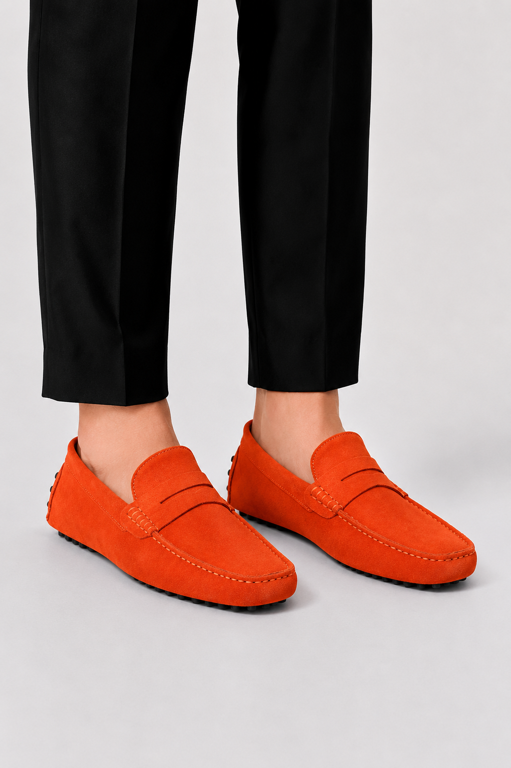 MOCASSINS SUÈDE HOMMES