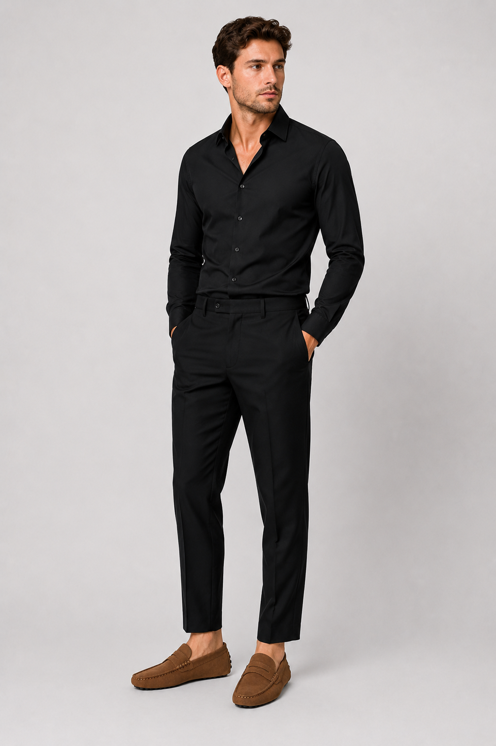 MOCASSINS SUÈDE HOMMES