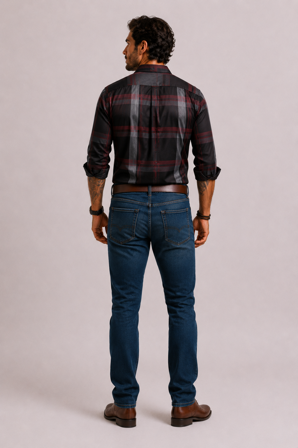 CHEMISE CARREAUX HOMMES