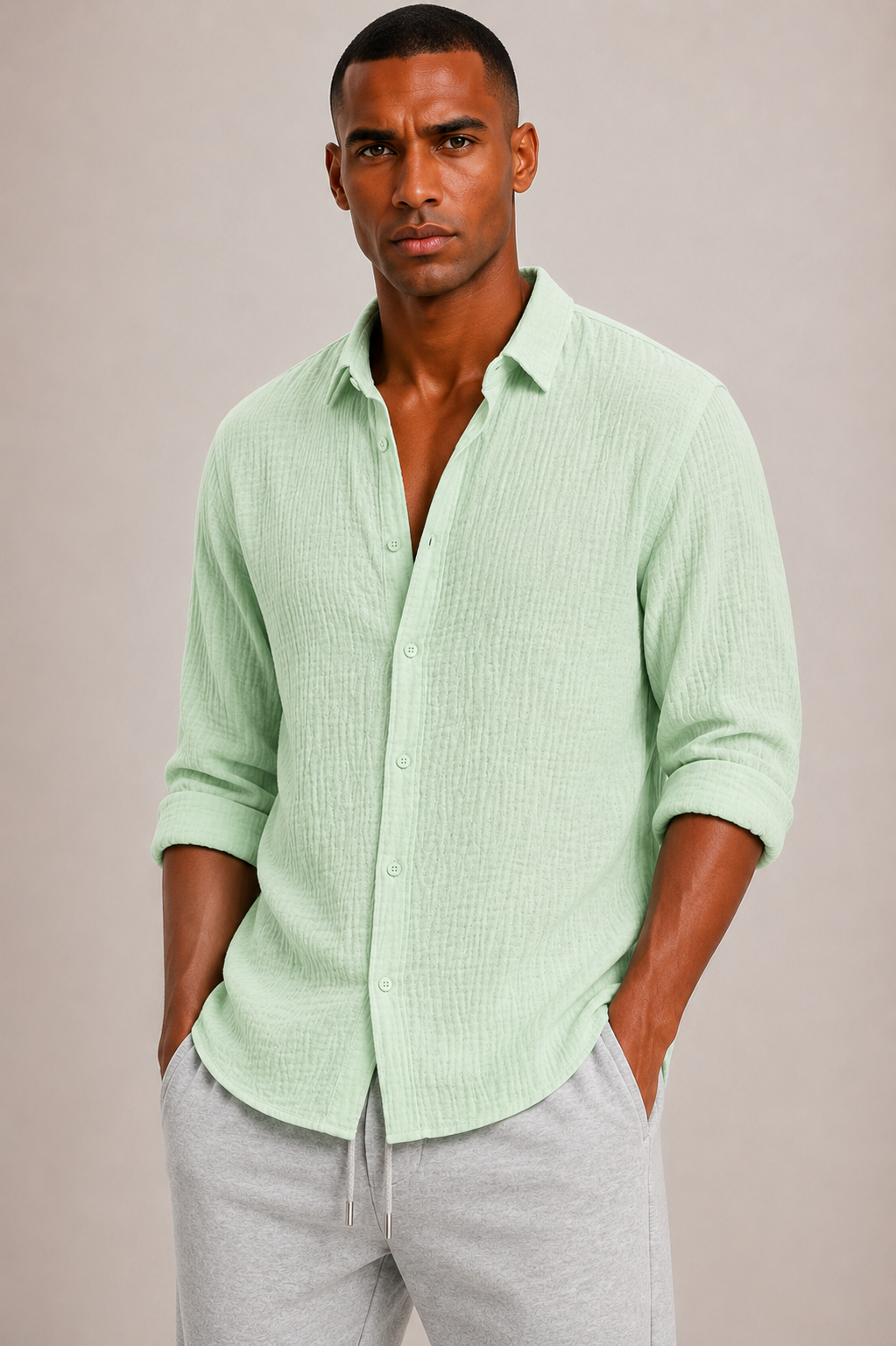 CHEMISE COTON HOMMES