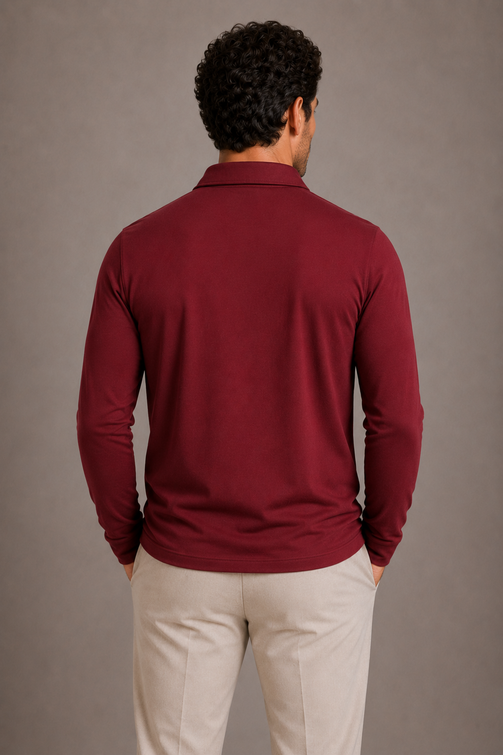 POLO MANCHES LONGUES HOMMES