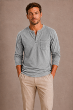 HENLEY MANCHES LONGUES HOMMES
