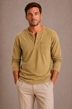 HENLEY MANCHES LONGUES HOMMES