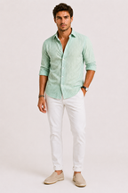 CHEMISE SLIM RAYÉE HOMMES