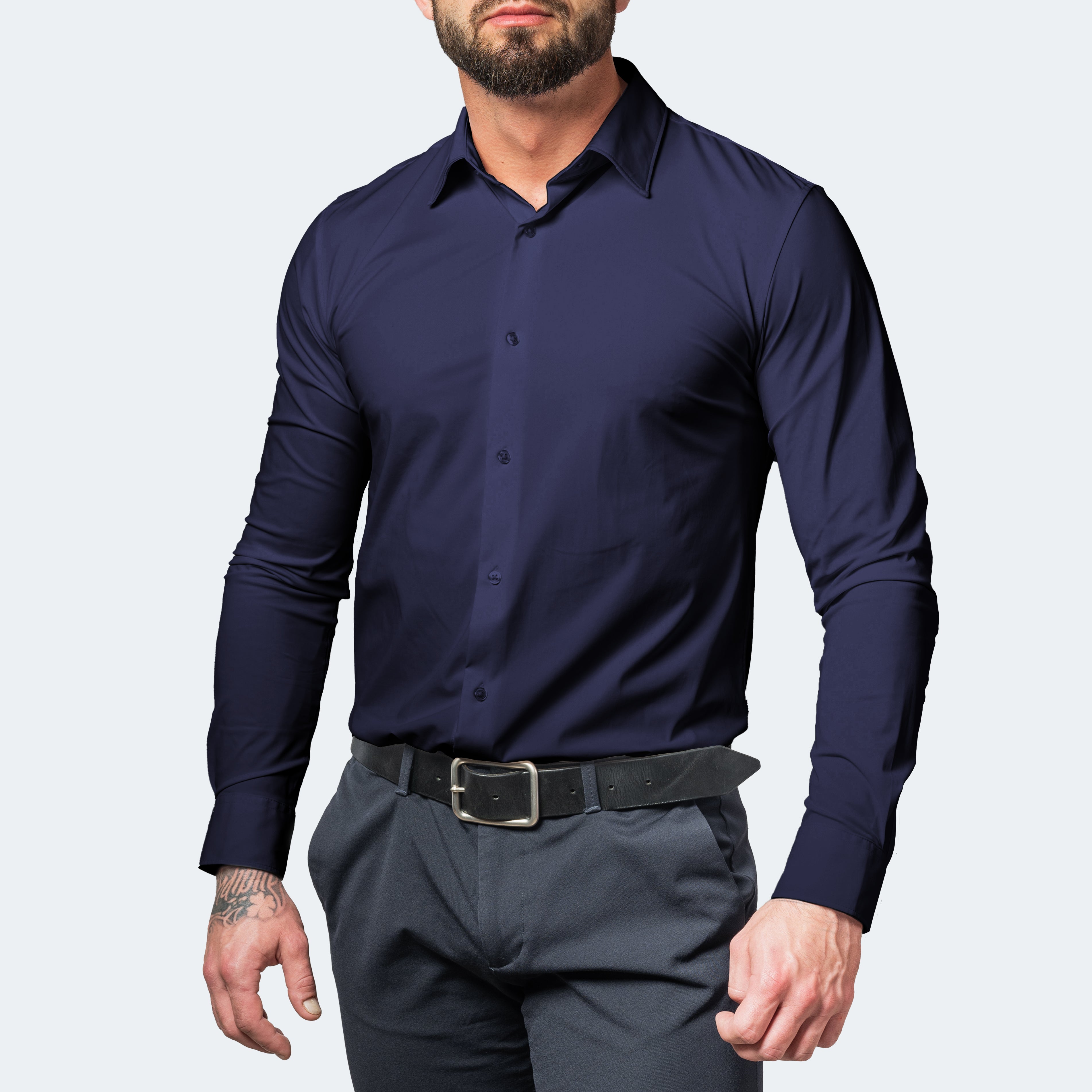 CHEMISE STRETCH HOMMES
