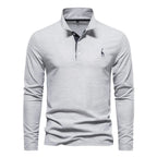 POLO À MANCHES LONGUES HOMMES