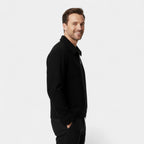VESTE HOMME COURTE EN LAINE MÉLANGÉE