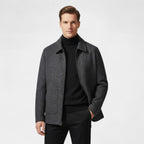 MANTEAU HOMME LAINE COL MONTANT