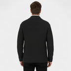 CARDIGAN HOMME MAILLE CROISÉE COL À REVERS