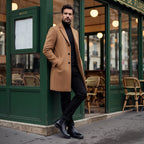 BOTTES CHELSEA HOMME CUIR PU
