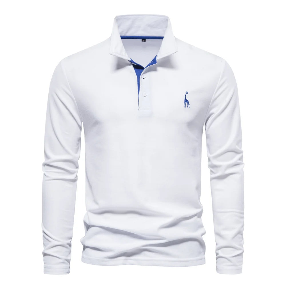 POLO À MANCHES LONGUES HOMMES