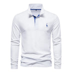 POLO À MANCHES LONGUES HOMMES