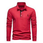 POLO À MANCHES LONGUES HOMMES
