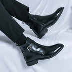 BOTTINES CHEALSEA EN CUIR POUR HOMME