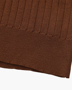 Polo Tricoté À Texture Côtelée Pour Hommes