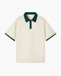 Polo Avec Col Contrasté Pour Hommes