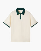 Polo Avec Col Contrasté Pour Hommes