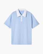 Polo Avec Col Contrasté Pour Hommes