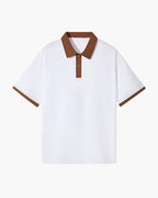 Polo Avec Col Contrasté Pour Hommes