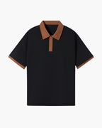 Polo Avec Col Contrasté Pour Hommes
