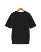 Polo Tricoté À Texture Côtelée Pour Hommes