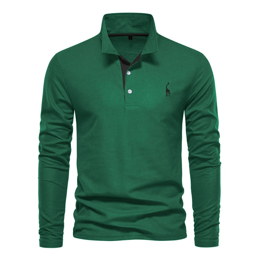 POLO À MANCHES LONGUES HOMMES