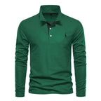 POLO À MANCHES LONGUES HOMMES