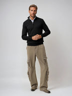 PULL DEMI-ZIP HOMMES