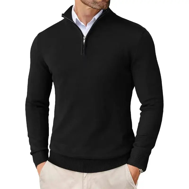 PULL DEMI-ZIP HOMMES