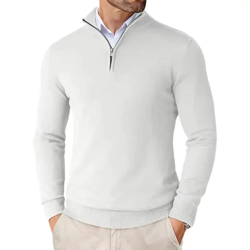 PULL DEMI-ZIP HOMMES