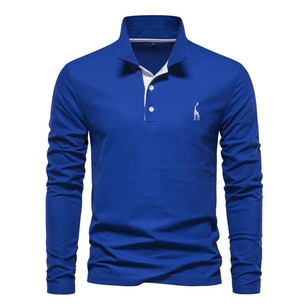 POLO À MANCHES LONGUES HOMMES