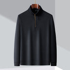 Pull À Col Zippé Avec Fermeture Quart De Zip Pour Hommes